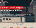 Скриншот страницы сайта seoly.ru