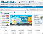 Скриншот страницы сайта aventa96.ru