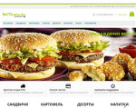 Скриншот страницы сайта mcdostavka.moscow