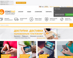 Скриншот страницы сайта fonopad.ru