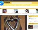 Скриншот страницы сайта banana.by