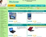 Скриншот страницы сайта mclover.ru