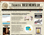 Скриншот страницы сайта bestnews.lv