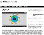 Скриншот страницы сайта coingeneration.com
