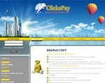 Скриншот страницы сайта clickspay.ru