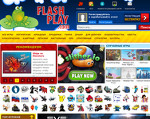 Скриншот страницы сайта flash4play.com