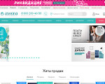 Скриншот страницы сайта askona.ru