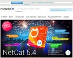 Скриншот страницы сайта netcat.ru