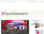 Скриншот страницы сайта gazogenerator.com