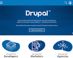 Скриншот страницы сайта drupal.by
