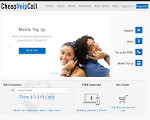 Скриншот страницы сайта cheapvoipcall.com