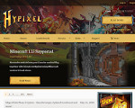 Скриншот страницы сайта hypixel.net