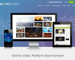 Скриншот страницы сайта boomstream.com