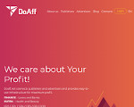 Скриншот страницы сайта doaffiliate.net