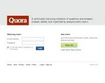 Скриншот страницы сайта quora.com