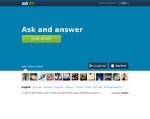 Скриншот страницы сайта ask.fm