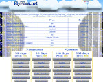 Скриншот страницы сайта flyfiles.net