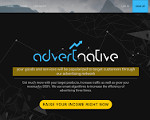 Скриншот страницы сайта advertnative.com