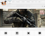 Скриншот страницы сайта gunserver.ru