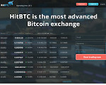 Скриншот страницы сайта hitbtc.com