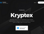 Скриншот страницы сайта kryptex.org