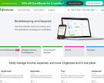 Скриншот страницы сайта quickbooks.intuit.com