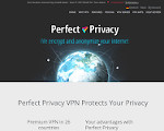 Скриншот страницы сайта perfect-privacy.com