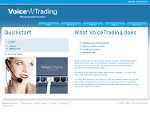 Скриншот страницы сайта voicetrading.com