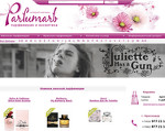 Скриншот страницы сайта parfumart.ru