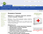 Скриншот страницы сайта webspital.ru