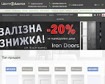 Скриншот страницы сайта center-doors.com.ua