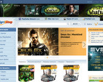 Скриншот страницы сайта igroshop.com