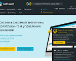 Скриншот страницы сайта calltouch.ru