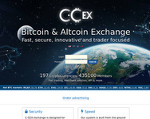Скриншот страницы сайта c-cex.com
