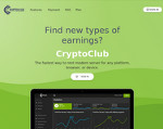Скриншот страницы сайта cryptoclub.biz