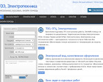 Скриншот страницы сайта toe100.ru