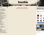Скриншот страницы сайта bassbin.ru