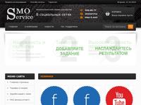 Скриншот страницы сайта smoservice.ru